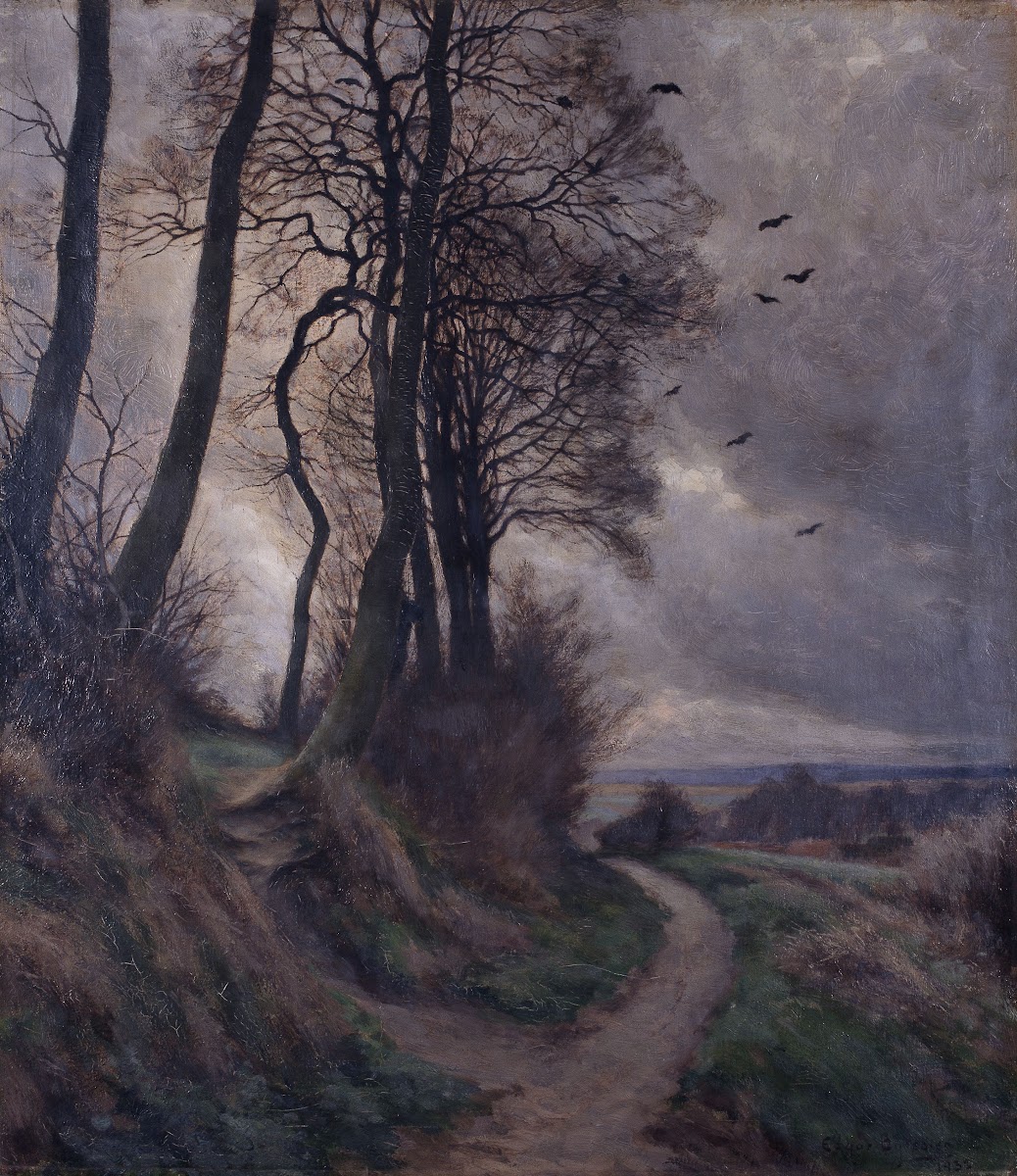 Evening Landscape with Crows 1932