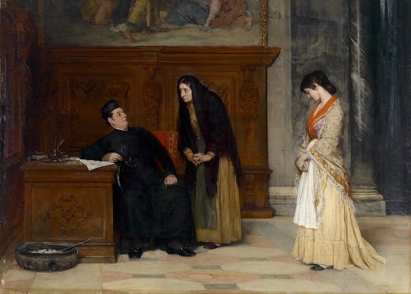 In the Sacristy 1877