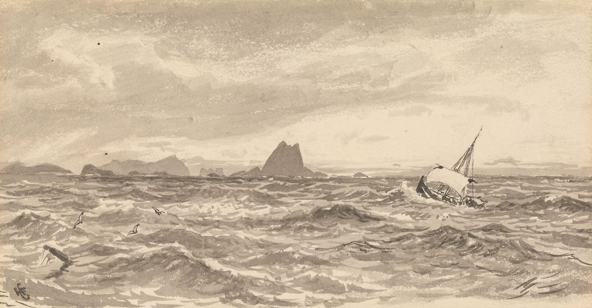 Illustration for The Cormorants of Utröst 1878