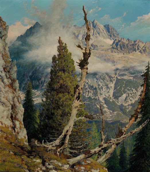 Blick zur Hohen Tatra Rysy