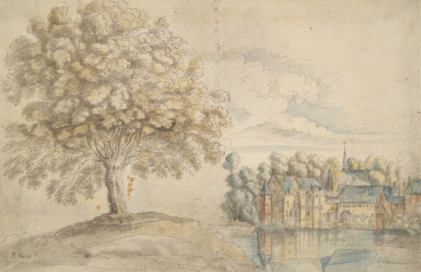 Abbey of Groenedael nearBrussels 17thcentury