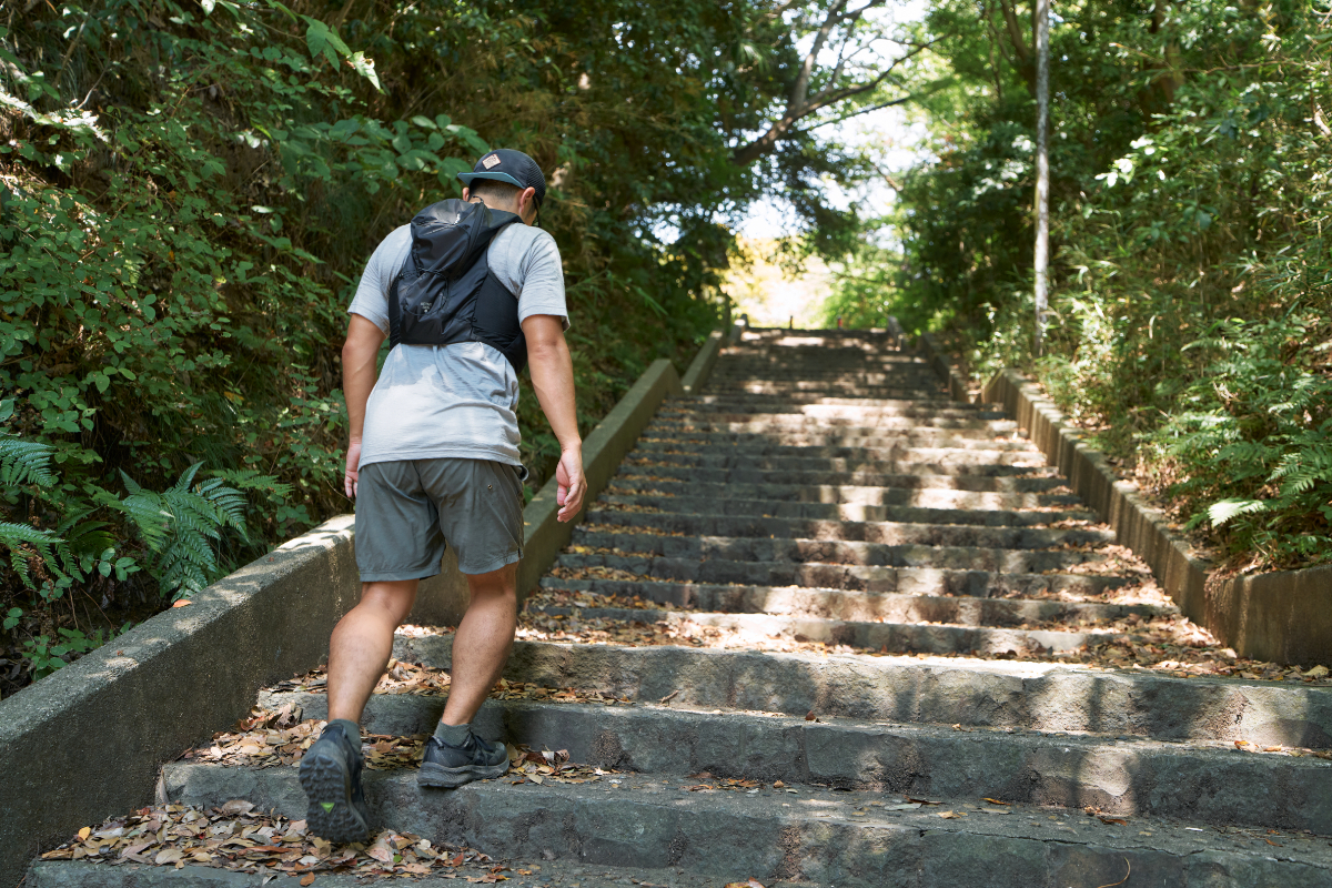 Self guided trail running