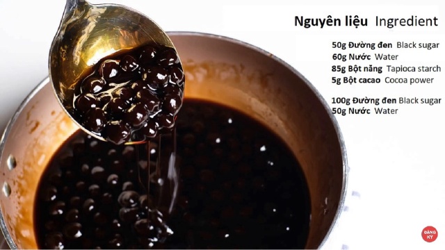 Sữa Tươi Trân Châu Đường Đen