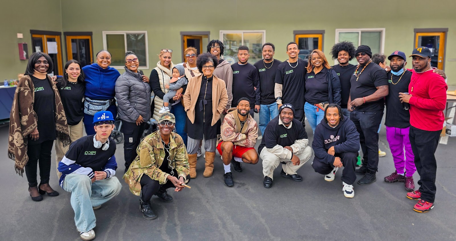PBCG community members gathered together at a Pasadena community event