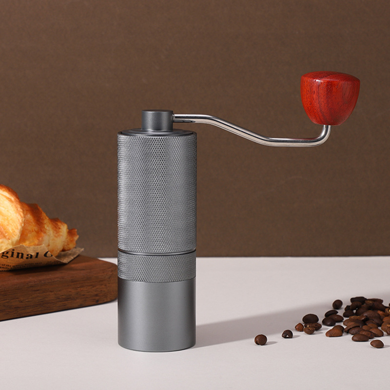 Handkaffeemühle mit Stahlkern, Luxus-Design