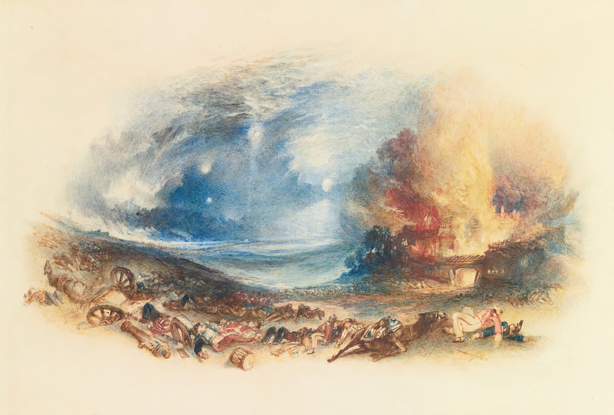 The Field Of Waterloo SeenFrom Hougoumont