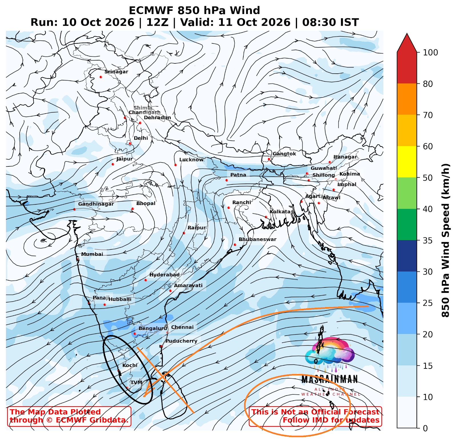 North India / Wind - MasRainMan Weather