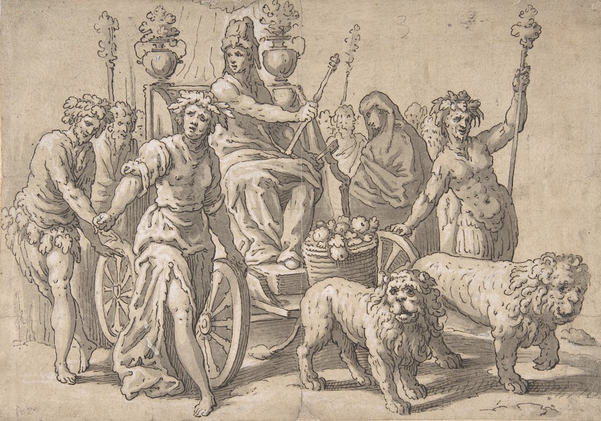 The Triumph of Cybele after Paolo Fiammingos Triumph of Earth 1634