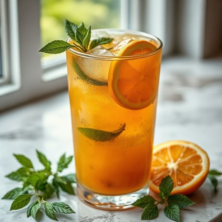 Refreshing Honey Citrus Iced Tea Recipe for Hot Days: Quick & Homemade finished