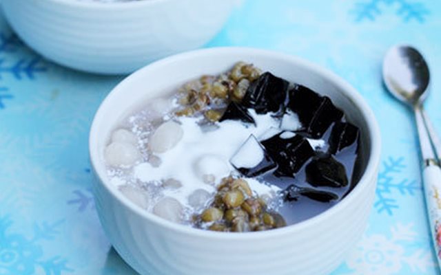 Chè Đậu Xanh Thạch Đen