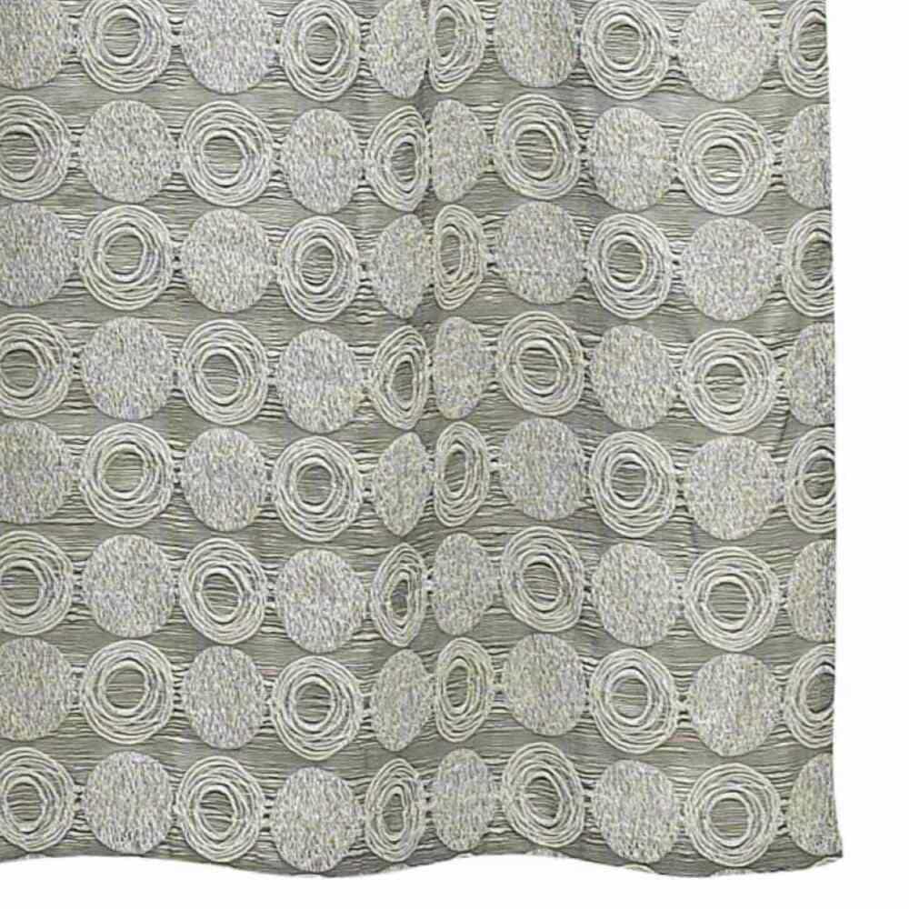 Cortina de baño de poliéster Avanti Linens™ Galaxy color gris