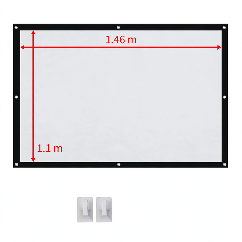 Projection screen, canvas screen