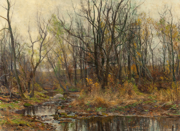 A Berkshire Brook in Autumn