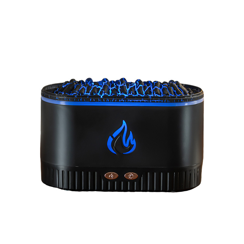 Fireplace Aroma Diffuser with RGB Light, 0.5 l