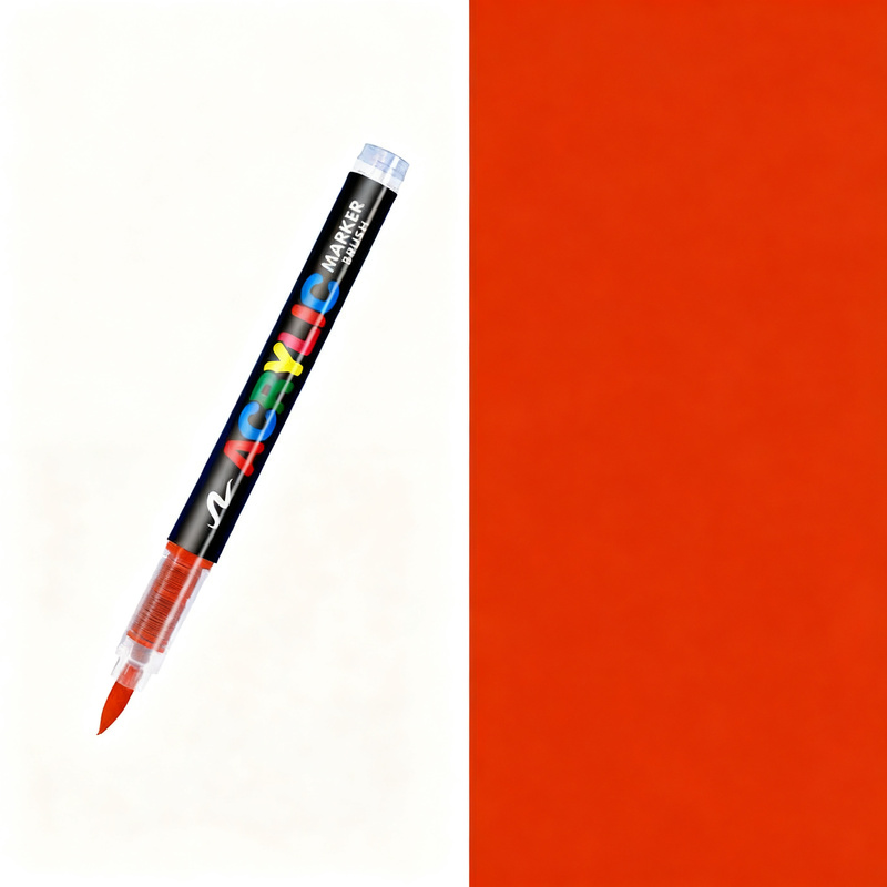 Acrylic Marker Set, 12–168 Colors, Directly Filled