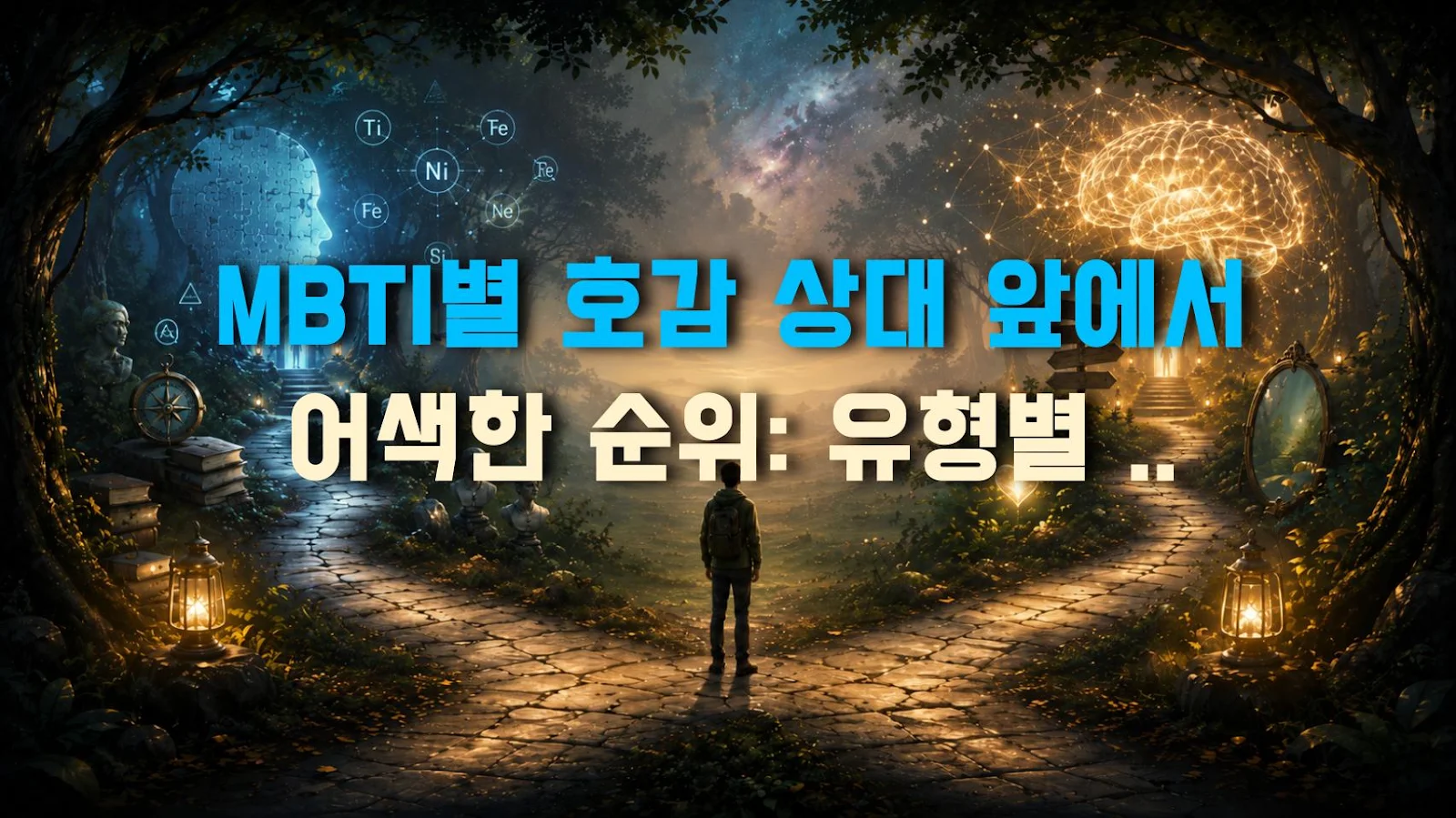 MBTI별 호감 상대 앞에서 어색한 순위: 유형별 반응 분석