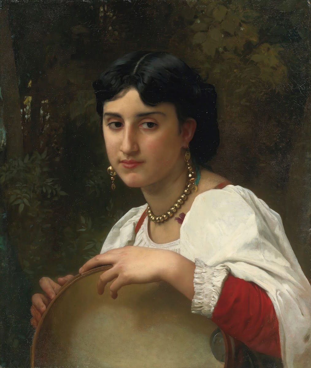 Italienne Au Tambourin 1869