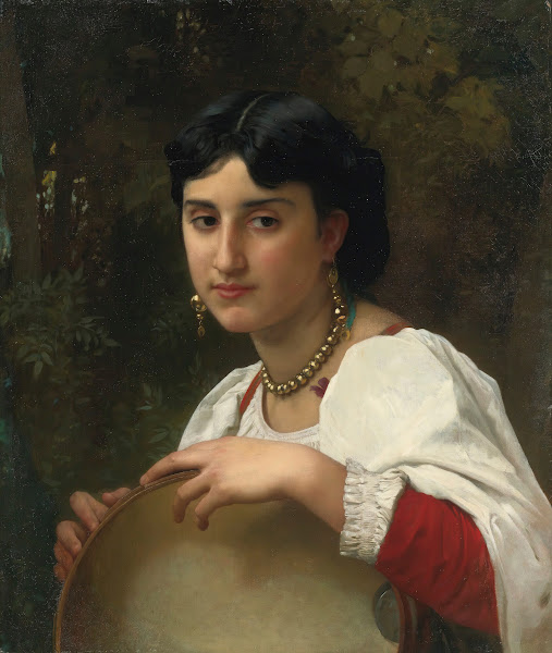 Italienne Au Tambourin 1869
