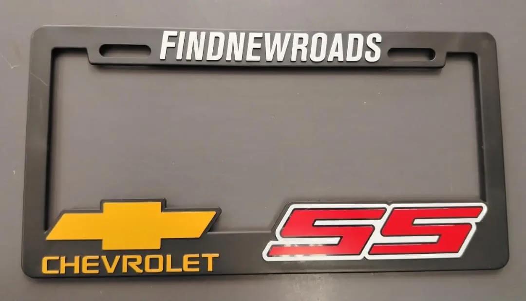 porta placa chevrolet