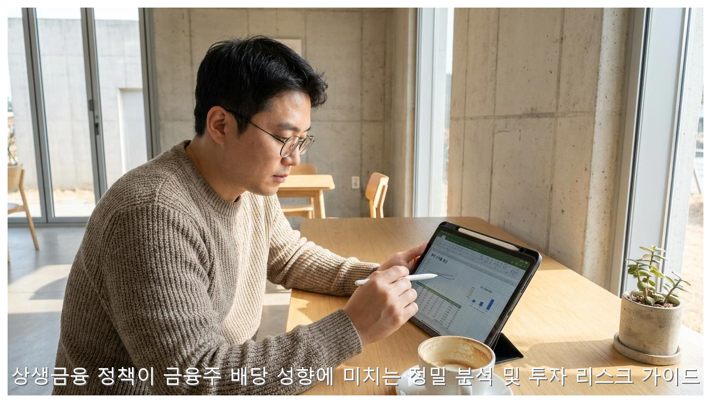 상생금융 정책이 금융주 배당 성향에 미치는 정밀 분석 및 투자 리스크 가이드 핵심 안내 및 분석 인포그래픽 (8)