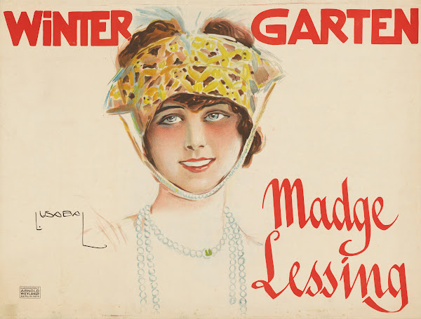 Wintergarten Madge Lessing 1912