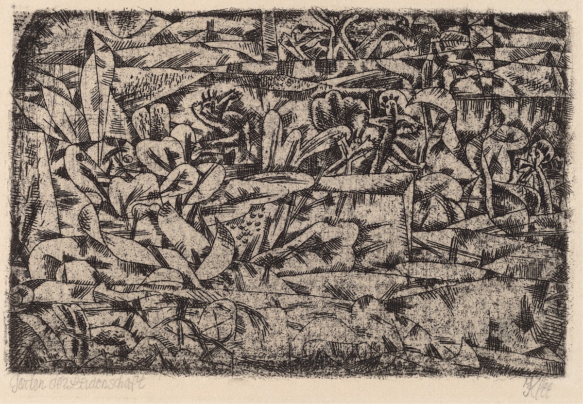 Garden of Passion Garten der Leidenschaft 1913