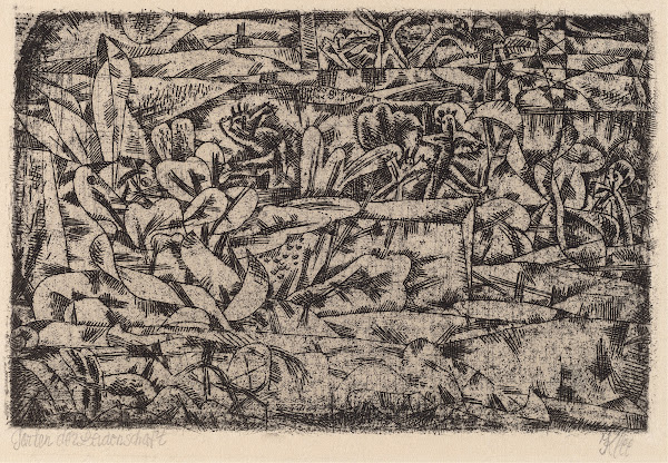 Garden of Passion Garten der Leidenschaft 1913