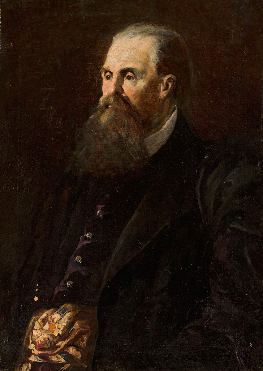 Portraif of a man  Mr Zarewicz 1878