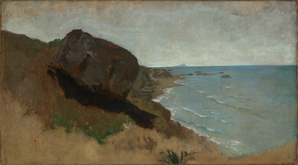 Küste bei Porto dAnzio 1866