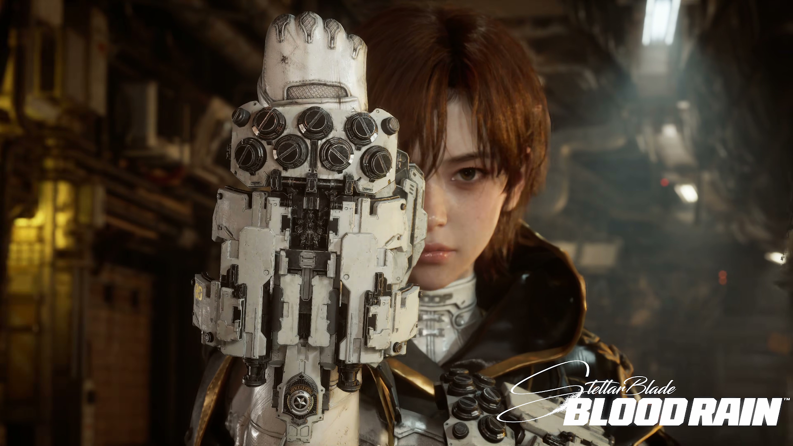 Stellar Blade Character With Gauntlet - Video Game Render 4K Wallpaper (3840x2160)