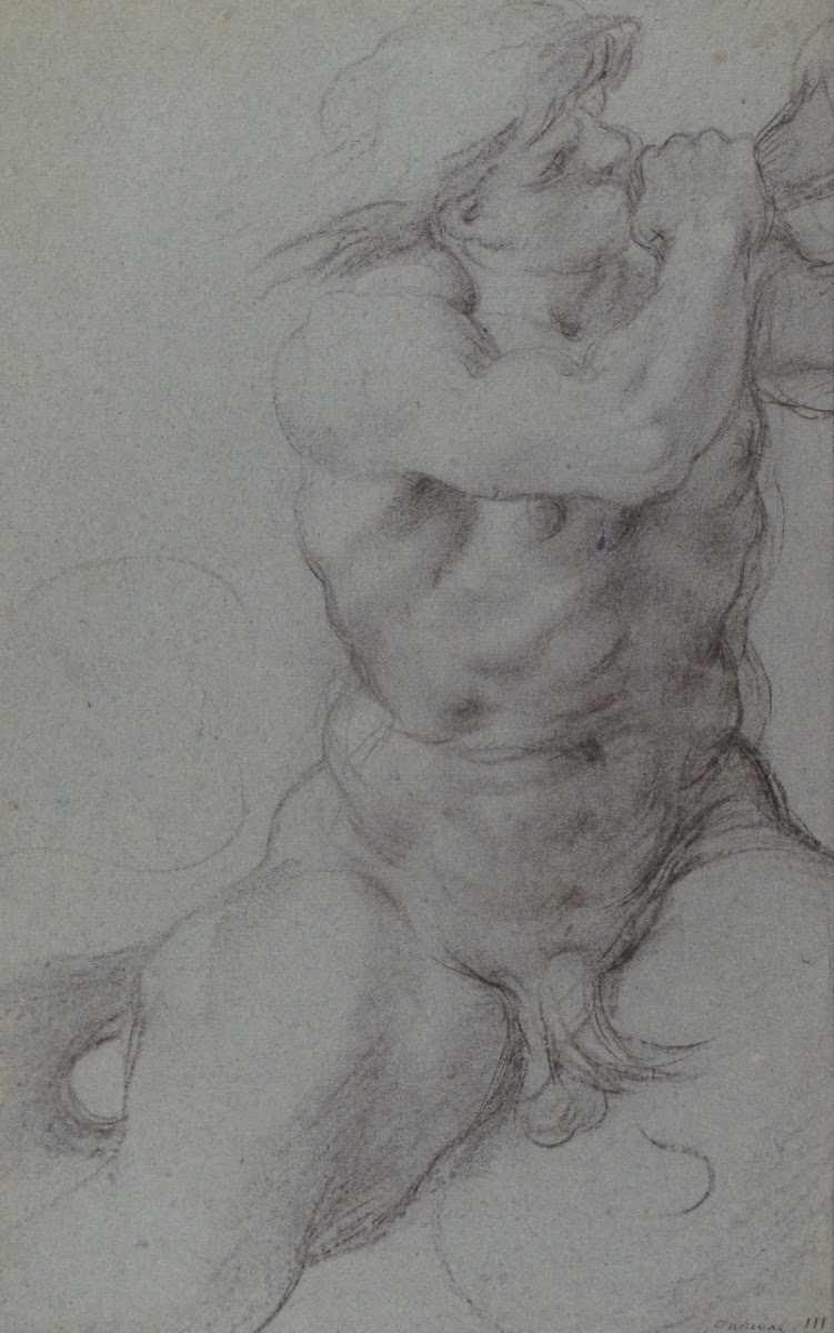 Triton Sounding a Conch Shell ca 15971602