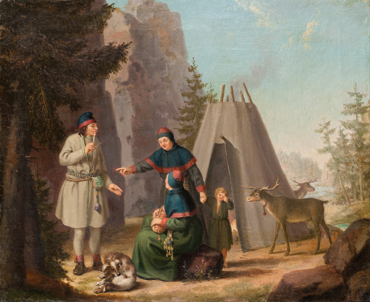 The Costumes of the Lapponians circa 1810