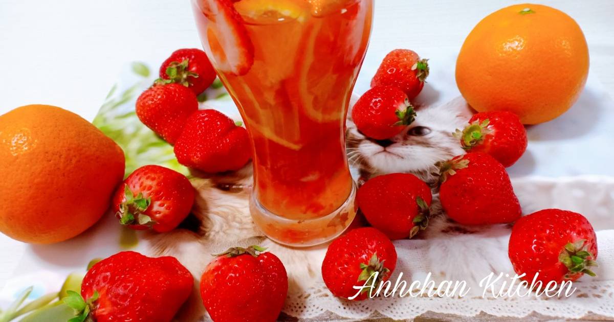 Nước rum dâu tây