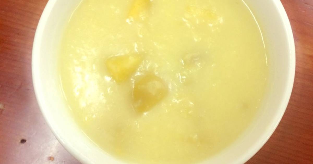 Chè khoai lang đậu xanh