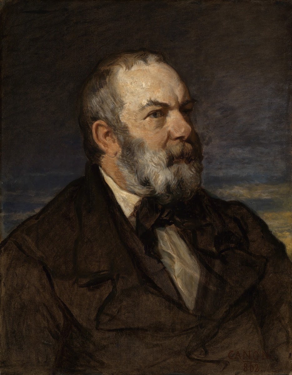 Portrait of the painter Johann Wilhelm Schirmer 1862