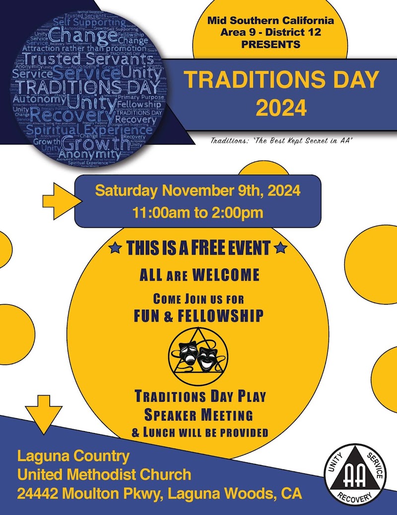 Flyer: TRADITIONS DAY 2024 – District 12