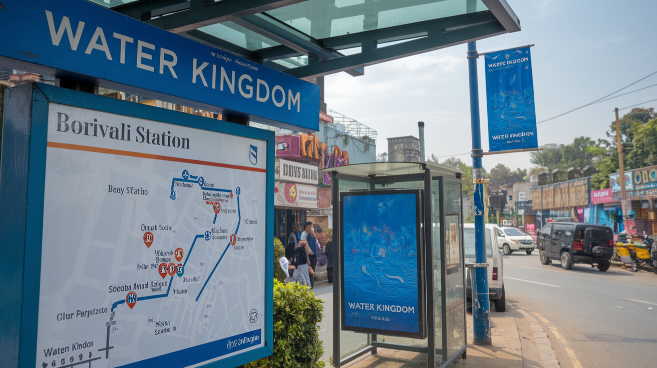 How to Reach Water Kingdom from Borivali Station – Travel Guide