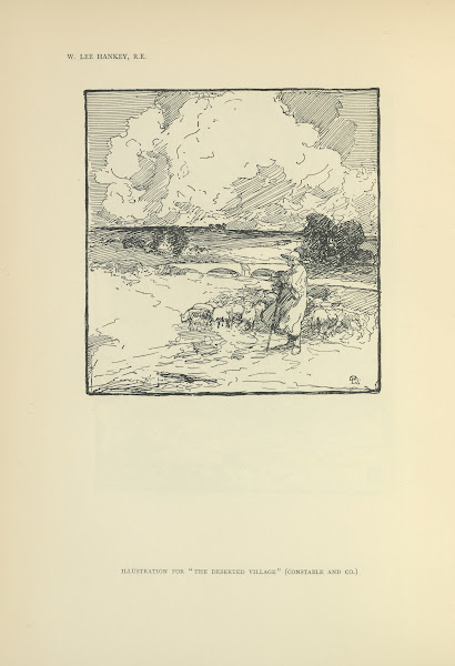 Illustration for The deserted village 1914