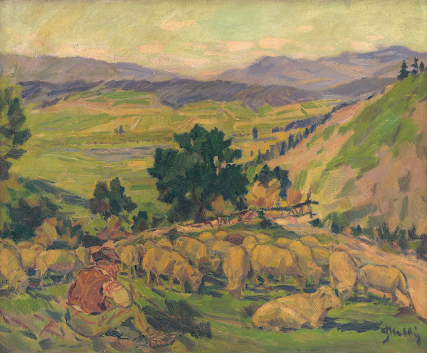 Landscape with Sheep 1936