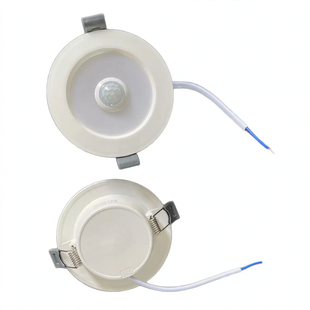 LED-Einbauleuchte mit Bewegungsmelder, verschiedene Sensoren