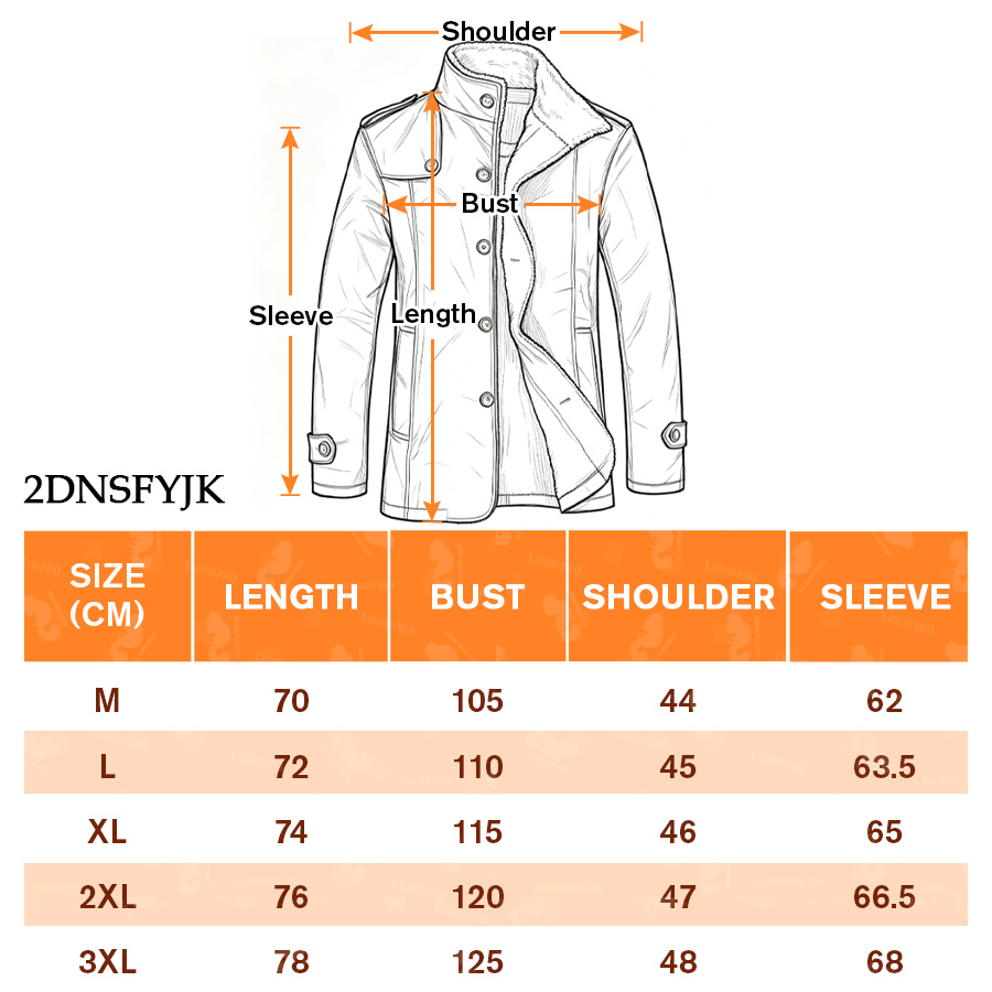 2D Men’s Trench Jacket
