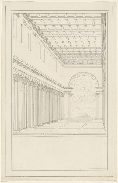 The Nave and Apsewithout a Transeptof a Cathedral for Berlin 1827 1828