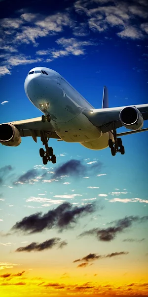 Airplane, Flight, Aircraft, Air Travel, Airline Full HD iPhone Wallpaper Background
