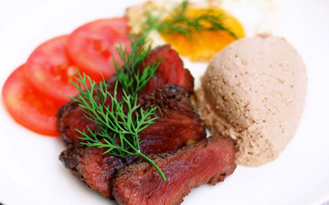Thịt Đà Điểu Áp Chảo