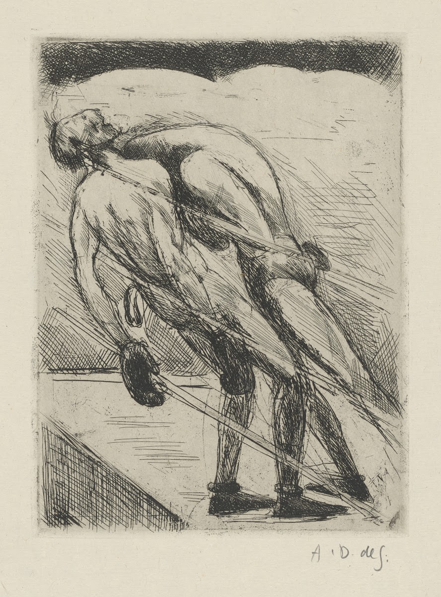 Tableau de la boxe illustré de 29 gravures à leau forte pl 27 1923