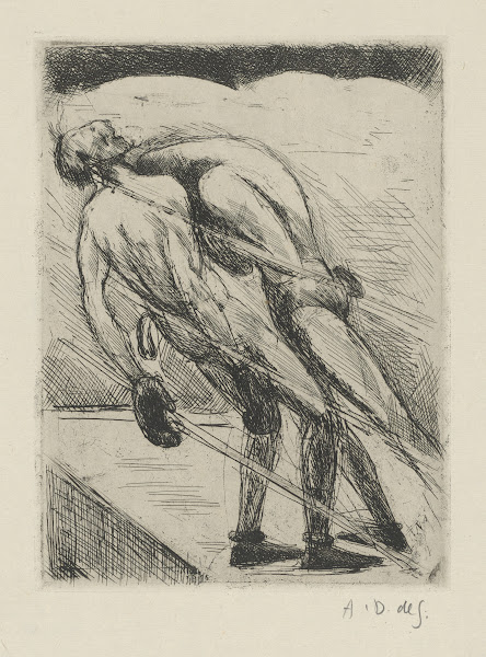 Tableau de la boxe illustré de 29 gravures à leau forte pl 27 1923