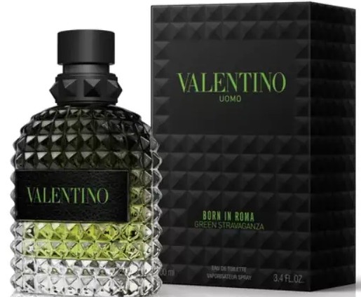 VALENTINO UOMO BORN IN ROMA GREEN STRAVAGANZA DE VALENTINO HOMBRE 100ML EDT