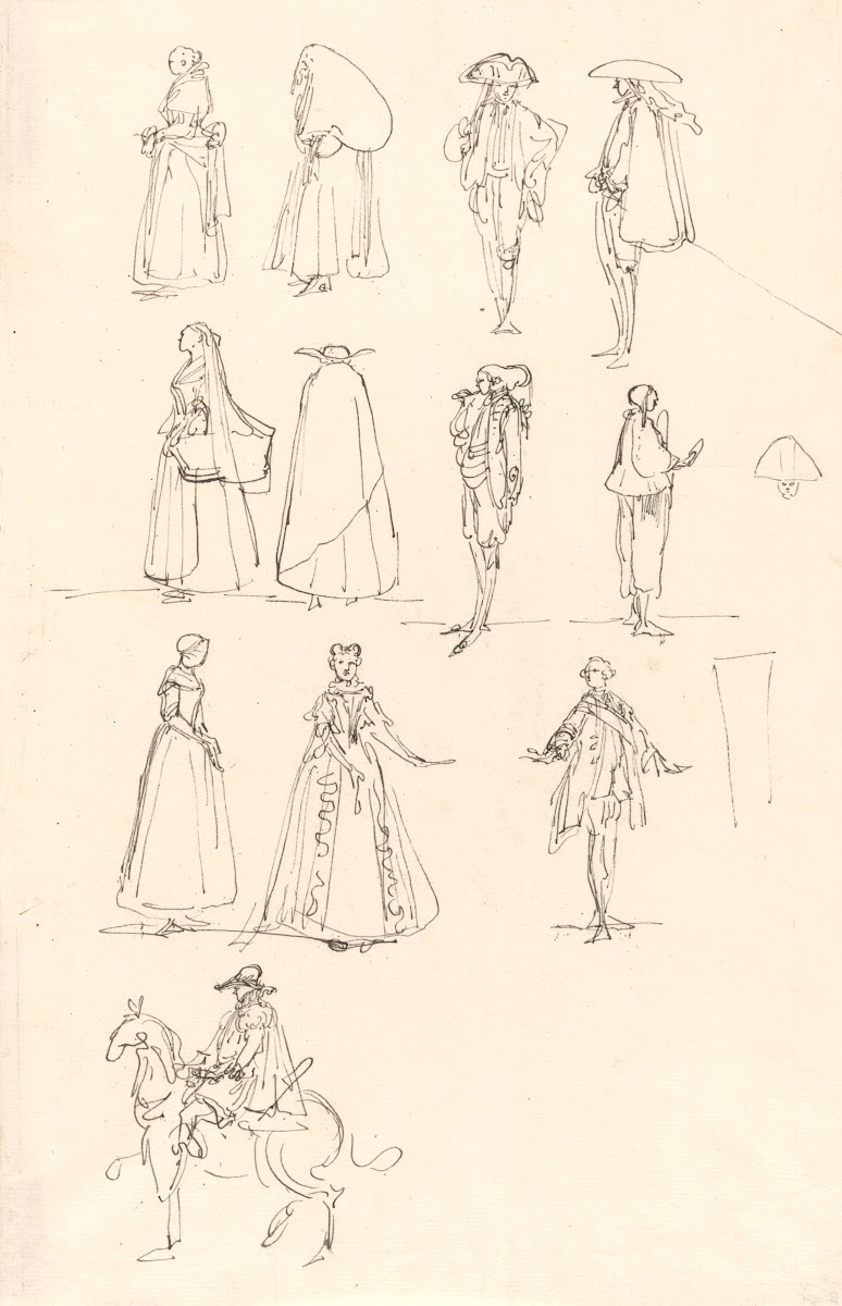Historical Costumes 1780
