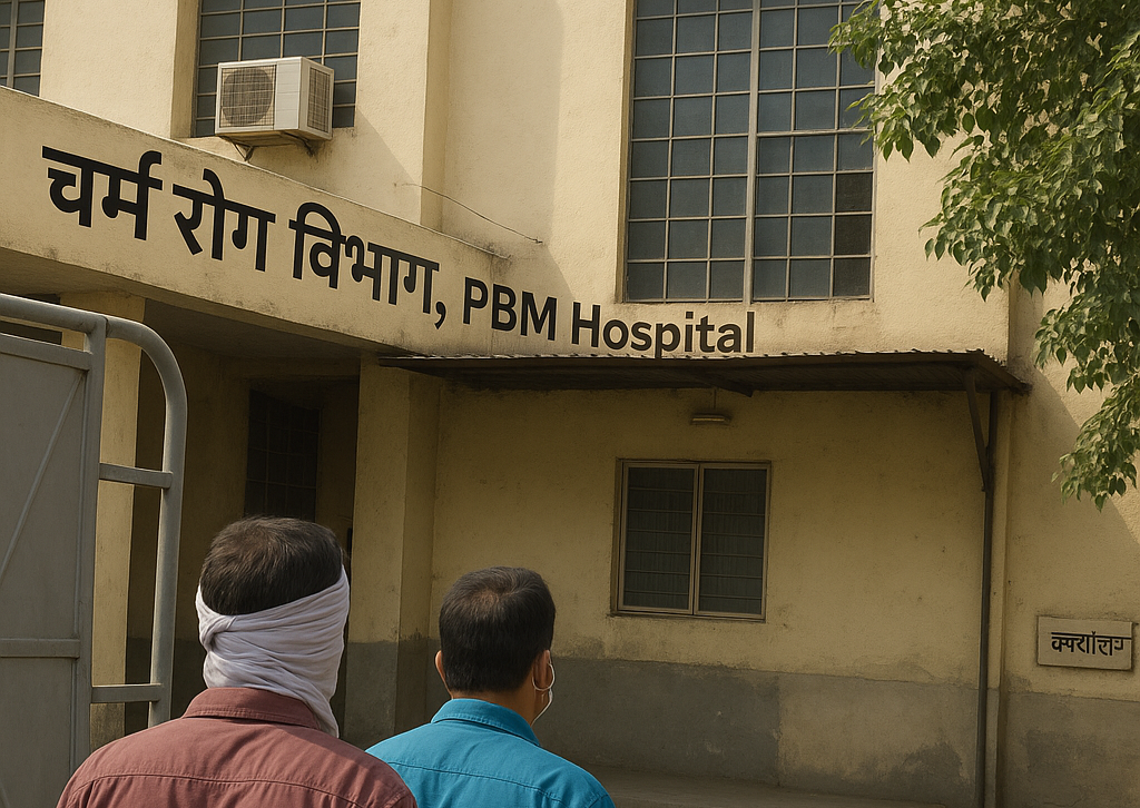 बीकानेर PBM अस्पताल के चर्म रोग विभाग में आग से हड़कंप, दमकल ने पाया काबू, बड़ा हादसा टला