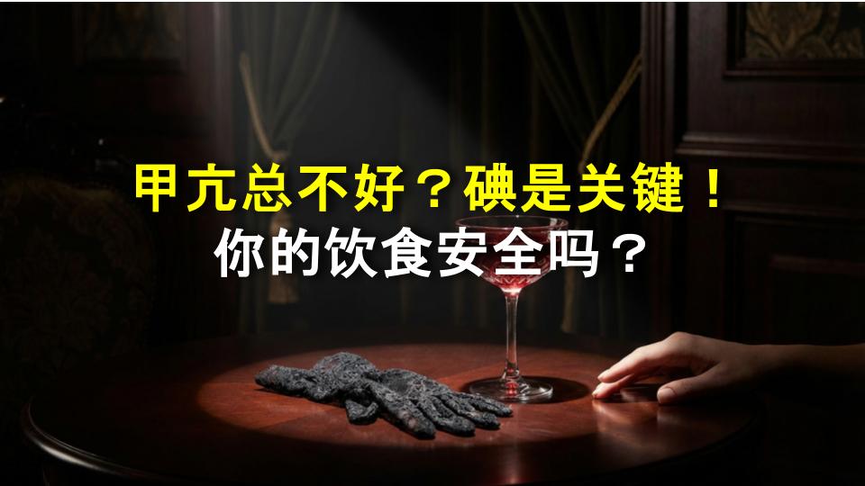 甲亢总不好？碘是关键！你的饮食安全吗？